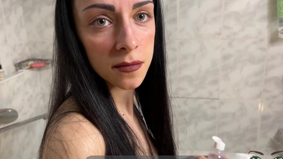 Stepson Fucks Stepmom's Oiled Ass Hard!