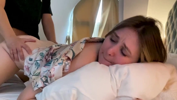 Stepmom Released All Her Tension... Then Fell Asleep Satisfied!