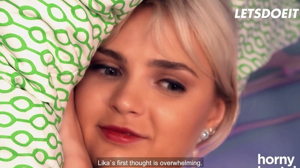 Cute Blonde Tests Her Fucking Skills!