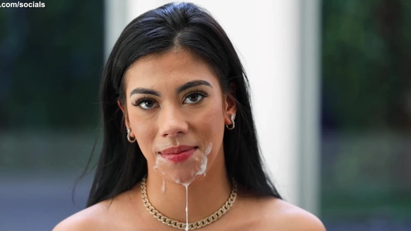 Natural Body Latina Fucked Hard At Porn Casting!