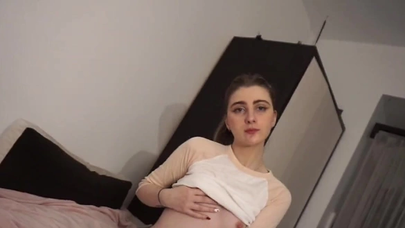 Shy Student Gave Blowjob But Wouldn't Remove Her Panties