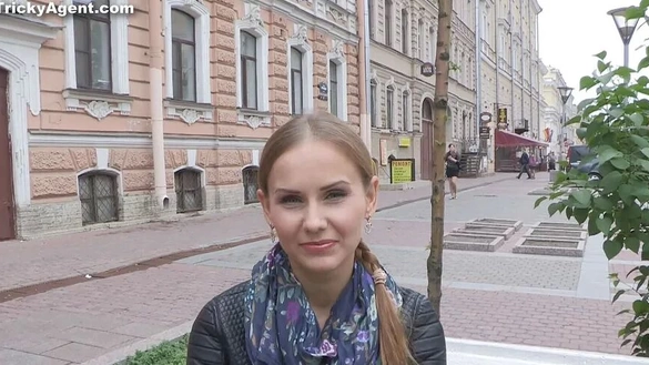 Russian Woman Came For Strangers' Casting... And Got Fucked!