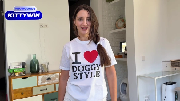 Stepsister, What's On Your Shirt?! ...Then I Fucked Her!