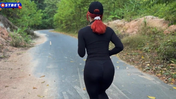 Hot Jogger Stranger Wanted My Big Cock!