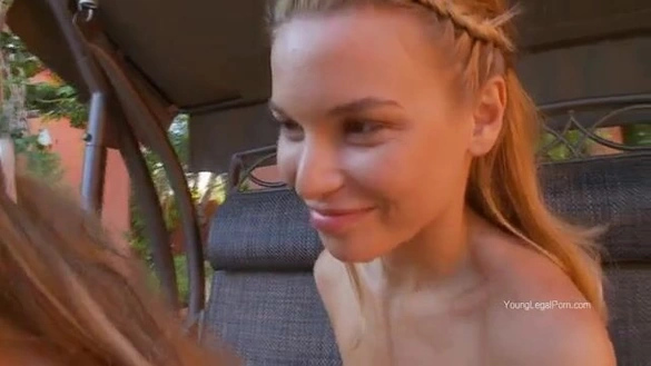 Two Russian Babes Fuck One Lucky Guy Hard!