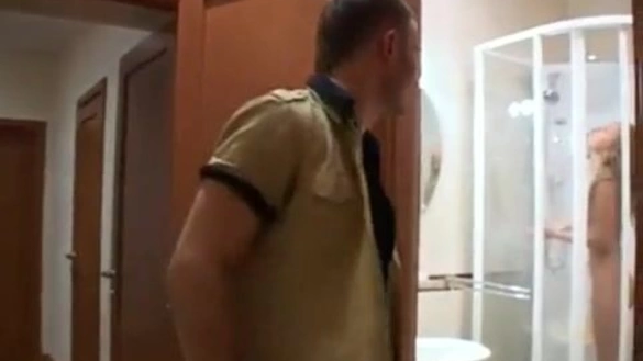 Cozy Passionate Sex In The Bathroom With My Girlfriend!