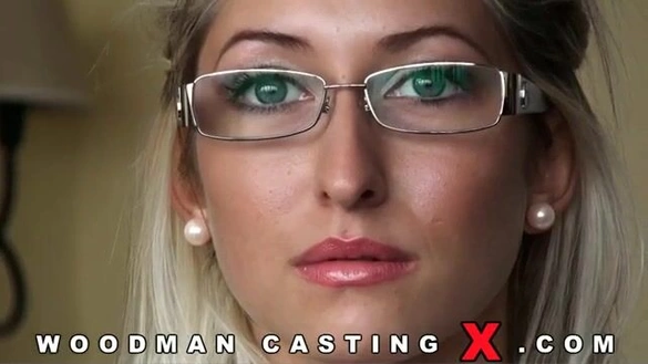 Woodman Destroyed The Busty Blonde's Holes!