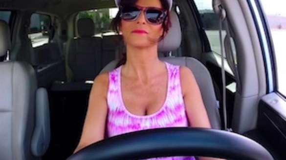 Busty MILF Loves Fucking In Her Car!