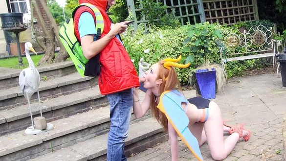Student Fucks Real Life Pokemon Stars He Collected!