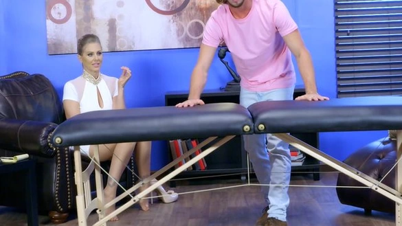 Masseuse Shocks Psychologist With His Huge Kinky Addiction!