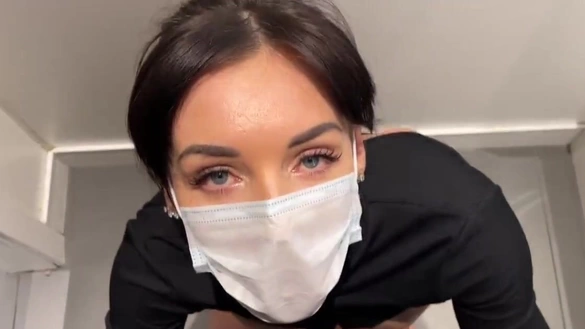 Hot Girl Walked Into My Fitting Room And Rode My Cock Right There!