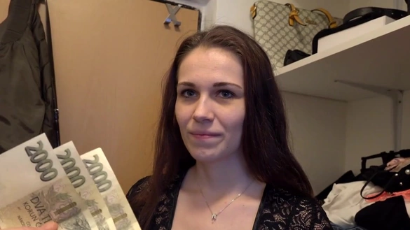 Czech Girl Took Hard Anal For Some Extra Cash!
