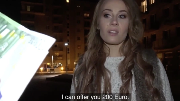 200 Euros Just To Show You My Tits??? Fuck Yes!
